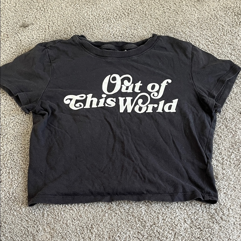 H&M Black Kids Tee - Out of This World